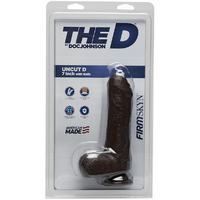 7" Uncut Firm Cock + Balls