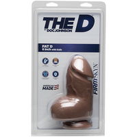 6" Fat Firm Cock + Balls