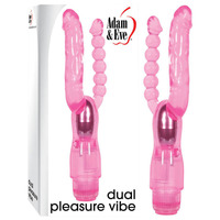 Dual Pleasure Vibe  12cm (4.75") Vibrator With Anal Probe
