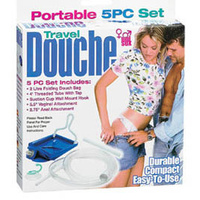 5 Piece Travel Anal Douche Kit