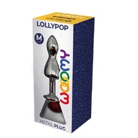 Wooomy Lollypop Double Ball Metal Plug  M