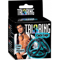 Tri 3 Ring Cock & Balls Ring
