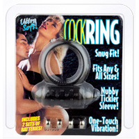 Ultra Soft Vibrating Cock Ring
