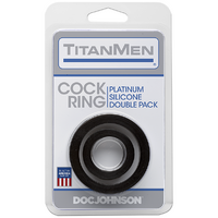 Premium Silicone Cock Rings X2