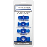 Easy Fit Cock Ring Set X4