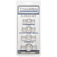 Easy Fit Cock Ring Set x4