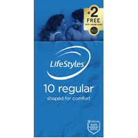 54Mm Lifestyles Condoms X12
