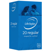54Mm Lifestyles Condoms X20