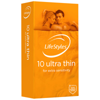 53Mm Lifestyles Thin Condoms X12