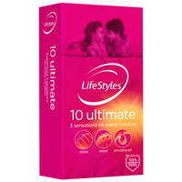 52mm Assorted Condoms x10