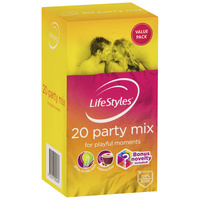 Assorted LifeStyles Condoms x20