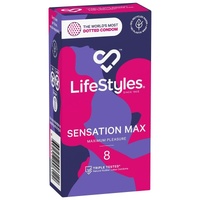 Lifestyles Sensation Max 8Pk