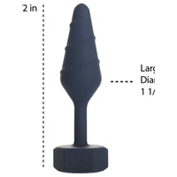 Lux Active Twist Small Silicone Anal Plug