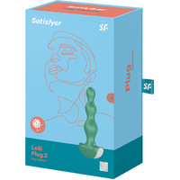 Lolli 2 Ribbed Vibrating Butt Plug