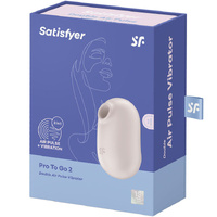 Satisfyer Pro 2go 3  Usb Rechargeable Air Pulse Stimulator