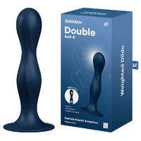 Satisfyer Double Ball R Dark  Dark  Anal Plug