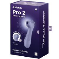 Satisfyer Pro 2g3 Liquid Vibration Lilac
