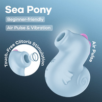Satisfyer Sea Pony Baby Blue USB-C Rechargeable Air Pulse Stimulator