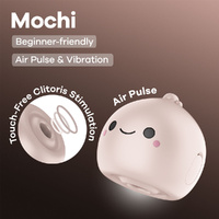 Satisfyer Mochi - Beige Beige USB Rechargeable Air Pulse Stimulator