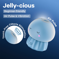Satisfyer Jelly-cious Blue USB Rechargeable Air Pulse Stimulator
