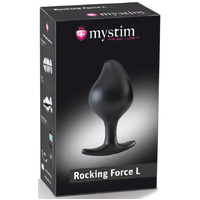 Rocking Force Large eStim Butt Plug