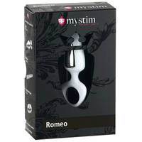 Romeo White Anal/Vaginal Probe with E-Stim