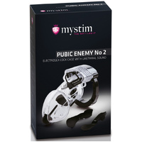 Pubic Enemy No 2 eStim Chastity Cage