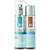 JO Anal Thick 4oz and Misting Toy Cleaner 4oz Bundle
