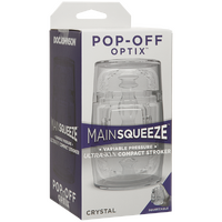 Pop-Off Optix Clear Mini Stroker Pop-Off Optix Clear Mini Stroker