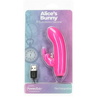 Alices Bunny Rechargeable Bullet W Rabbit Sleeve