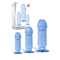 Beginner's Backdoor Kit  Butt Plugs Set Of 3 Sizes