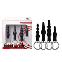 Back Up Kit Butt Plugs with Pull Ring