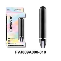 The Ammo 5" Glossy Finishing Rechargeable Vibrator