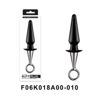 Silicone Butt Plug 5" Black****