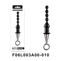 Silicone Butt Plug 6.5" Black****