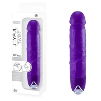 Joyful Twist Silicone Vibrator 7'