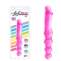LUST JELLY 9.5 DOUBLE DONG -PINK