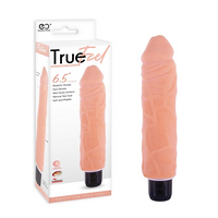 True Feel 6.5 Flesh Realistic Vibrator