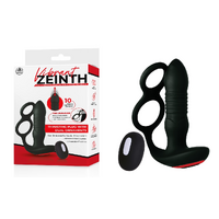 4.5" REMOTE SILICONE PROSTATE STIMULATOR WITH RING 4.5" REMOTE SILICONE PROSTATE STIMULATOR WITH RING