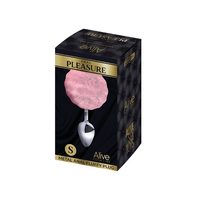 Alive Metal Fluffy Plug Pink- S