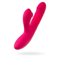 Jos Seri Thrusting Vibrator With Clitoral Stimulator