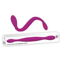 The Joy Stick Rechargeable Wand  36.5cm (14.5") Usb Rechargeable Dual Vibrating Double Dong
