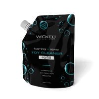 Wicked Foaming & Spray Toy Cleaner Refill Unscented Antibacterial Toy Cleaner 710ml (710ml) Pouch