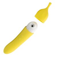 Banana Cream Air Pulse G Spot Vibrator