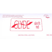 Glyde Condom Slim Fit  49Mm Bulk 100's