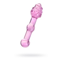 6.5" Funky Glass Dildo