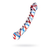 8" Curved Glass Dildo