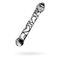 8" Deep Duo Glass Dildo