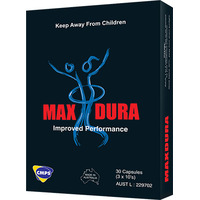 Max Dura - Performance Enhancer (30 Tablets)