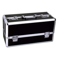Lockable Vibrator  Case Large Black
